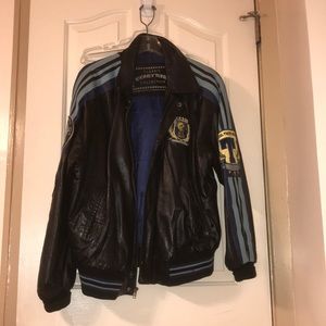 Tweety bird leather jacket